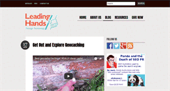 Desktop Screenshot of leadinghands.org